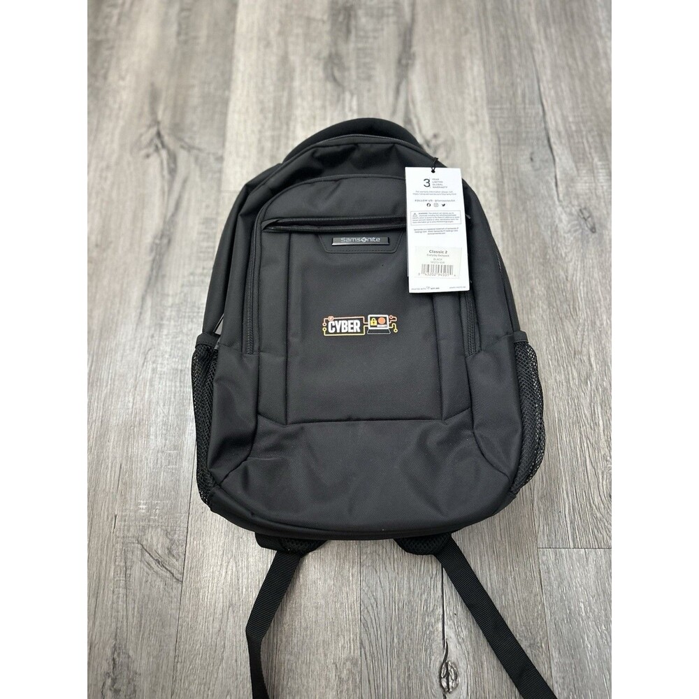 Samsonite Classic 2 Backpack Everyday Laptop 14.1 Black